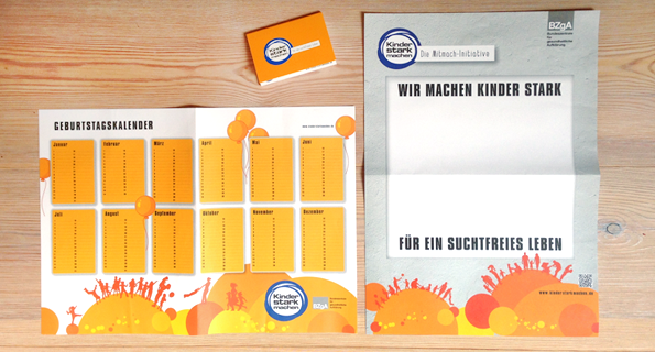 Kalender, Plakat & Post-It-Block